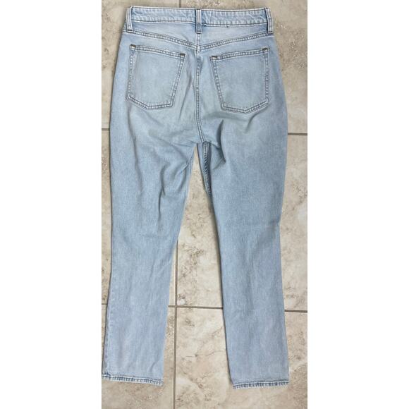 Abercrombie & Fitch 29/8 The skinny high rise curve love has stretch split hem - Picture 5 of 7